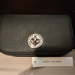 Marc Jacobs Black Leather Crossbody.